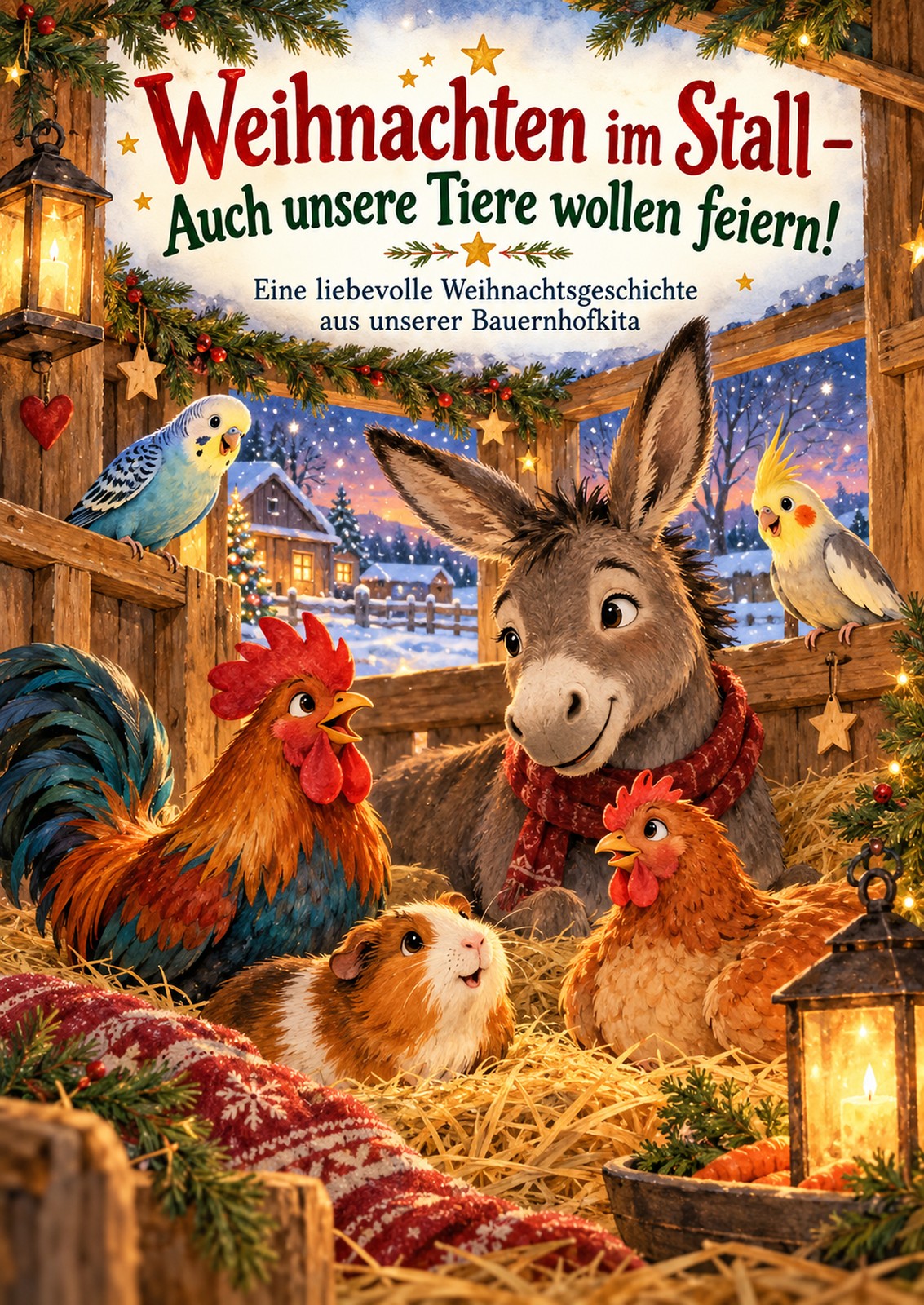 Cover Weihnachten im Stall
