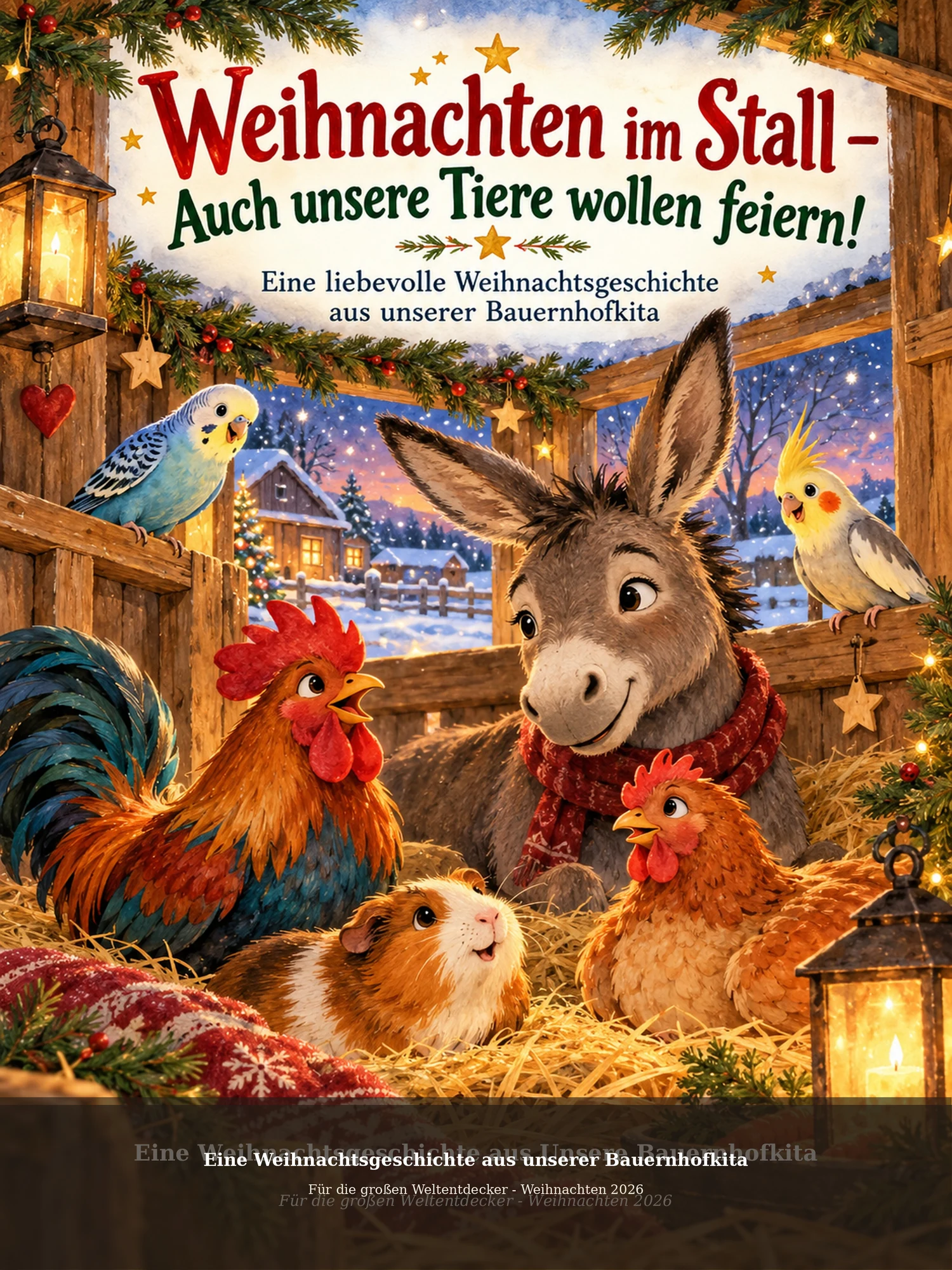 Titelbild Weihnachten im Stall